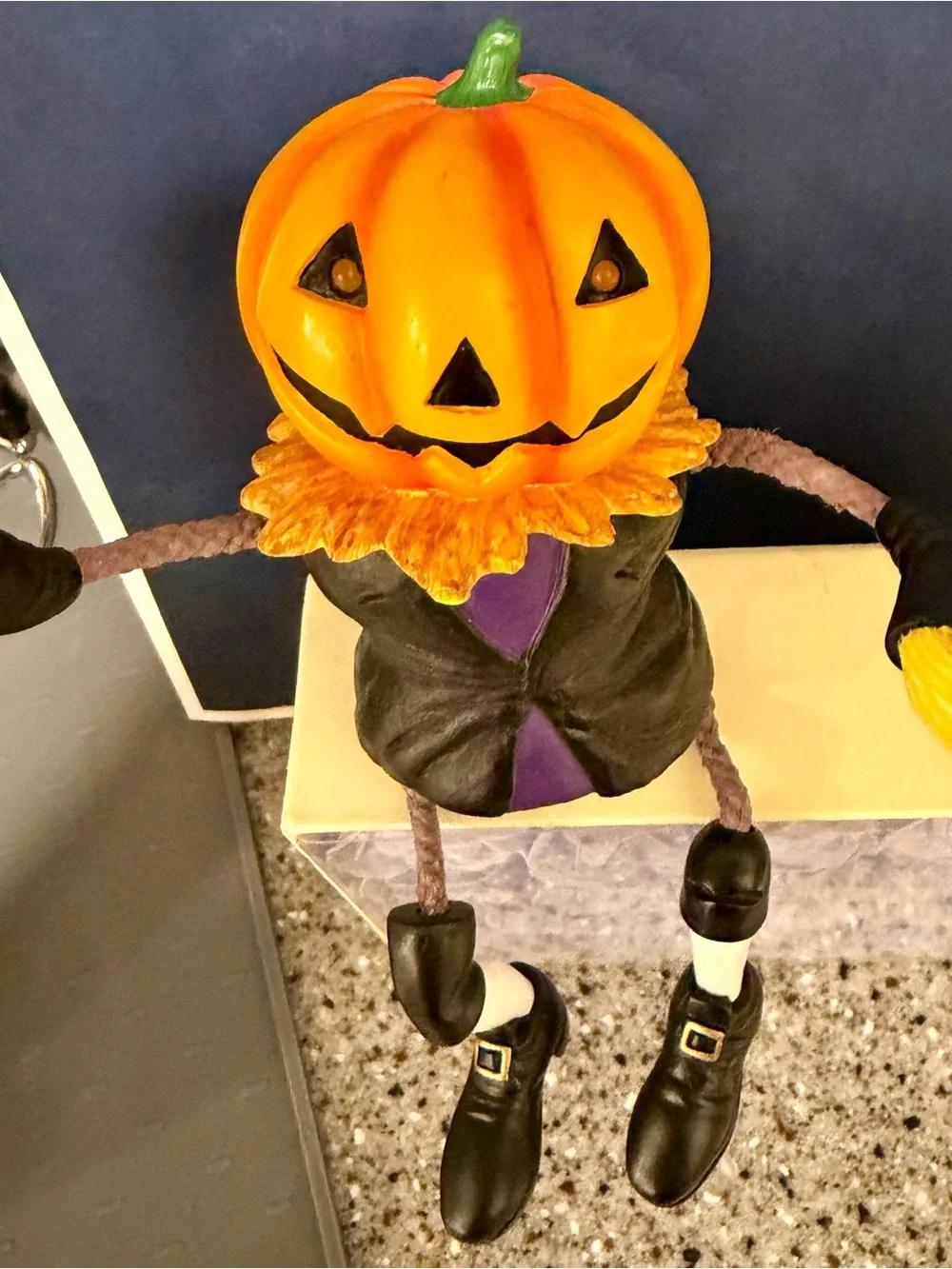 Halloween 🎃Pumpkin Head decor piece